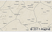 Shaded Relief 3D Map of Simbi