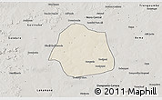 Shaded Relief 3D Map of Simbi, semi-desaturated