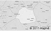 Silver Style 3D Map of Simbi