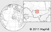Blank Location Map of Simbi