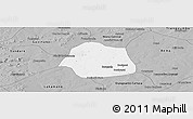 Gray Panoramic Map of Simbi