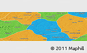 Political Panoramic Map of Simbi