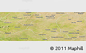 Satellite Panoramic Map of Simbi