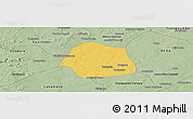 Savanna Style Panoramic Map of Simbi