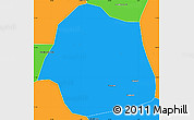 Political Simple Map of Simbi