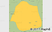 Savanna Style Simple Map of Simbi
