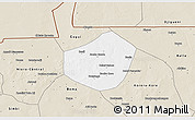 Classic Style 3D Map of Trongoumbe