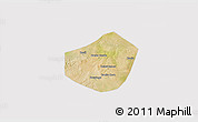 Satellite 3D Map of Trongoumbe, cropped outside