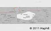 Gray Panoramic Map of Trongoumbe
