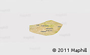 Satellite Panoramic Map of Trongoumbe, cropped outside