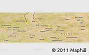 Satellite Panoramic Map of Trongoumbe
