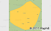 Savanna Style Simple Map of Trongoumbe