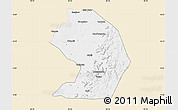 Classic Style Map of Yelimane-Central, single color outside