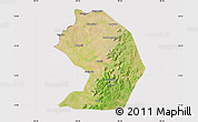 Satellite Map of Yelimane-Central, cropped outside