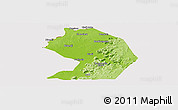 Physical Panoramic Map of Yelimane-Central, cropped outside