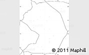Blank Simple Map of Yelimane-Central, no labels