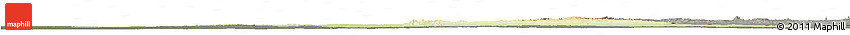 Physical Horizon Map of Kidal, darken, semi-desaturated