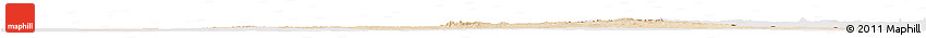 Satellite Horizon Map of Kidal, cropped outside
