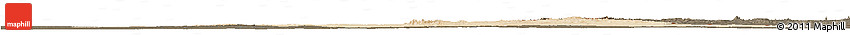 Satellite Horizon Map of Kidal, darken