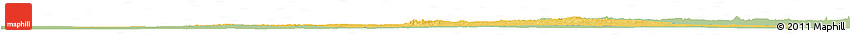 Savanna Style Horizon Map of Kidal, single color outside