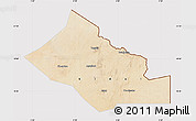Satellite Map of Kidal, cropped outside