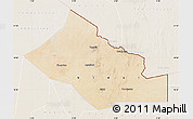 Satellite Map of Kidal, lighten