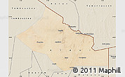 Satellite Map of Kidal, shaded relief outside