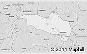 Silver Style 3D Map of Massigui
