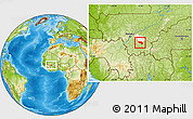 Physical Location Map of Massigui, highlighted parent region