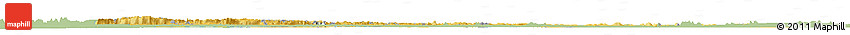Savanna Style Horizon Map of Koulikoro, single color outside