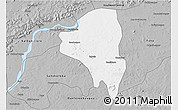 Gray 3D Map of Baguineda