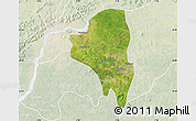 Satellite Map of Baguineda, lighten