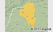 Savanna Style Map of Baguineda