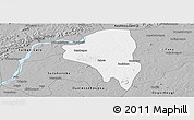 Gray Panoramic Map of Baguineda