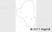 Blank Simple Map of Baguineda, cropped outside