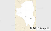 Classic Style Simple Map of Baguineda