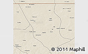 Shaded Relief 3D Map of Dilly