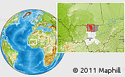 Physical Location Map of Dilly, highlighted parent region, highlighted grandparent region