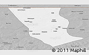 Gray Panoramic Map of Dilly