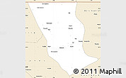 Classic Style Simple Map of Dilly