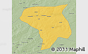Savanna Style 3D Map of Guire