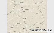 Shaded Relief 3D Map of Guire