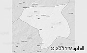 Silver Style 3D Map of Guire