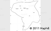 Blank Simple Map of Guire, cropped outside