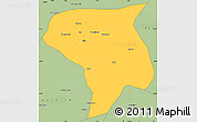 Savanna Style Simple Map of Guire
