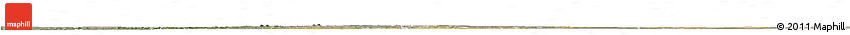 Satellite Horizon Map of Nara, semi-desaturated