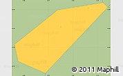 Savanna Style Simple Map of Dourou