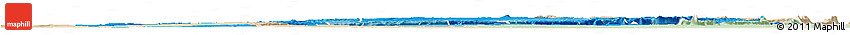 Political Shades Horizon Map of Bandiagara, lighten