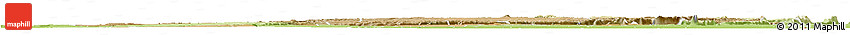 Satellite Horizon Map of Bandiagara, physical outside