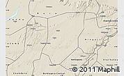 Shaded Relief Map of Kendie